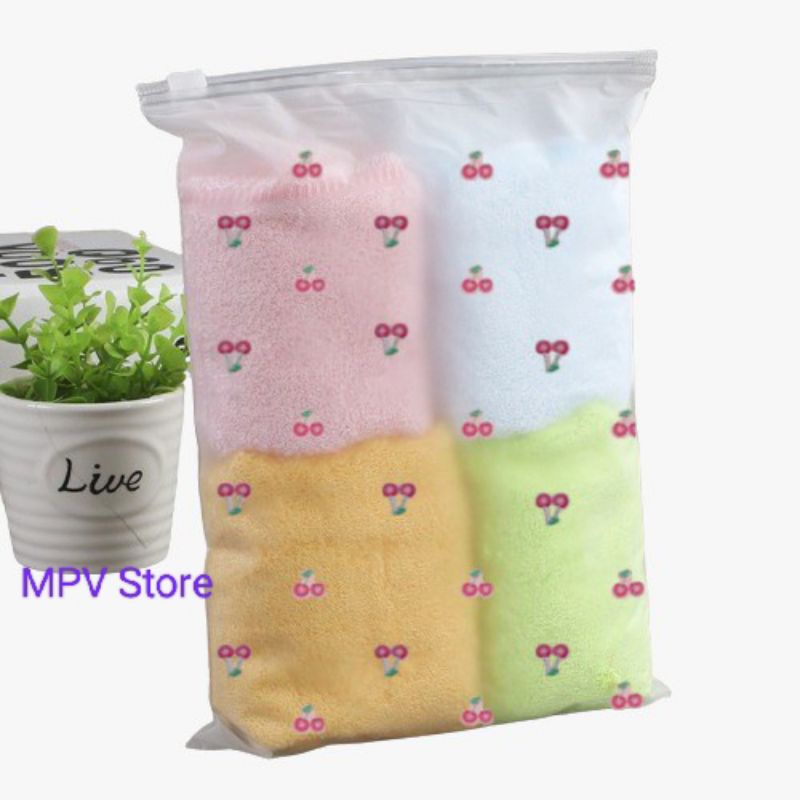 Plastik Zipper Organizer Bag Zipperlock Serba Guna l Kantong Travel Pouch l Tas Komestik Transparan