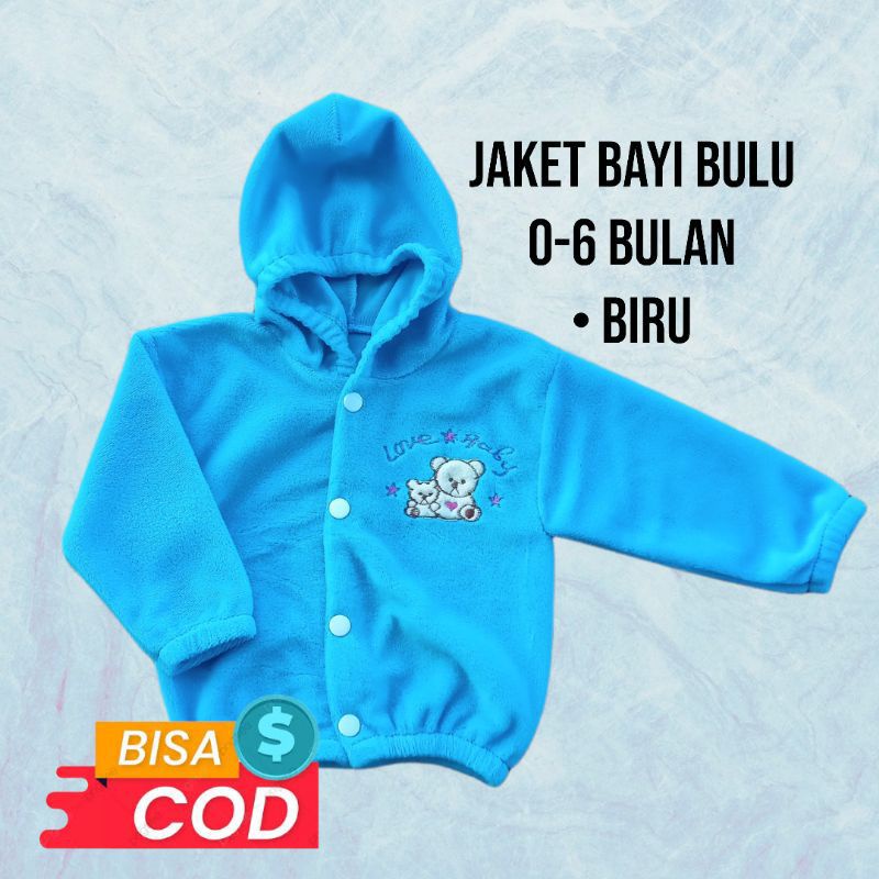 jaket bayi bulu 0_6 bulan