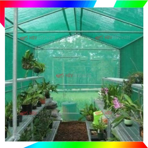 Insect Screen Net SAFETY NET HIJAU dan PUTIH 1 Roll Mesh Kasa Anti Nyamuk dan Hama Serangga Greenhouse