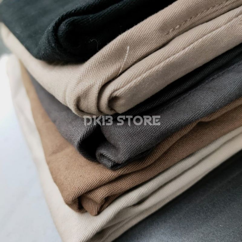 Celana Pendek Chino Warna Hitam Gefaliano Size 28-37