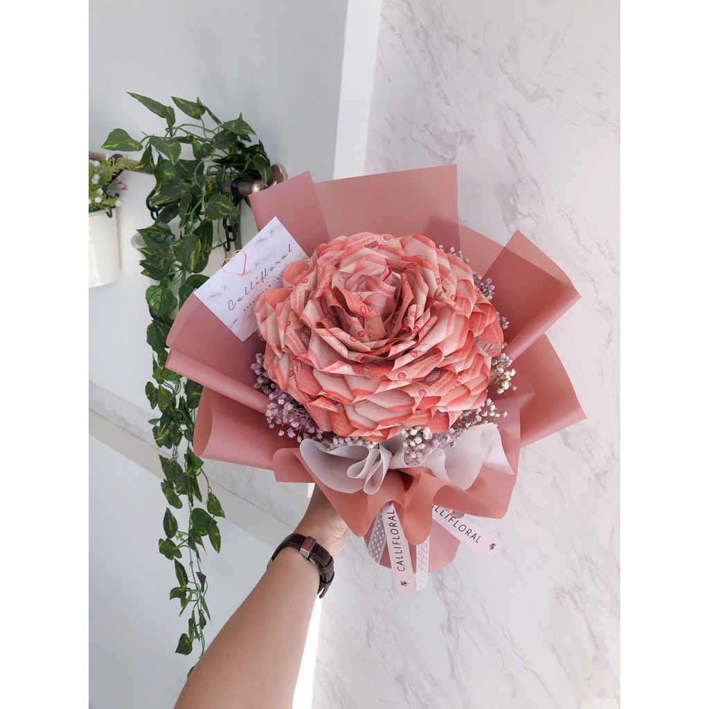 Jasa Money Bouquet ( Uang Seserahan ) Varian 100K