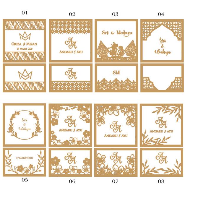 Kotak Mahar Perhiasan 15x15 | Box Mahar Rustic Kayu Custom Unik helloto99 Berkualitas