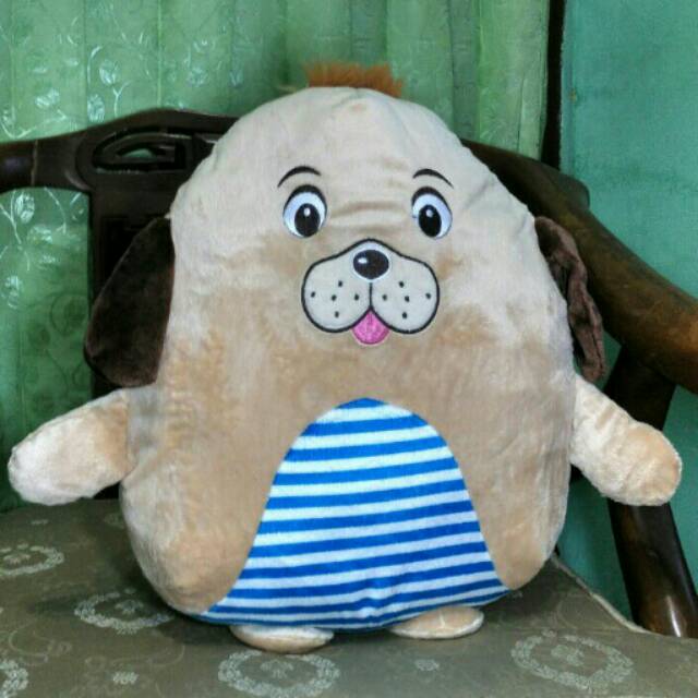 Boneka Bantal Dog Lucu