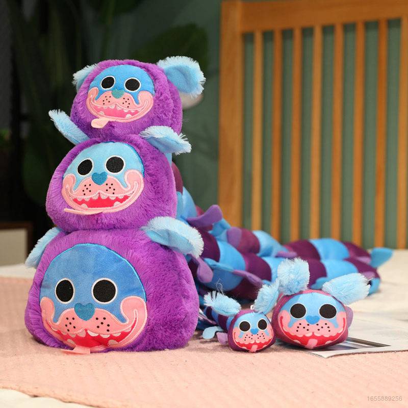 Mainan Boneka Stuffed Plush Ulat Bulu Poppy Playtime PJ Pug a Pilar Untuk Dekorasi Rumah / Hadiah Anak