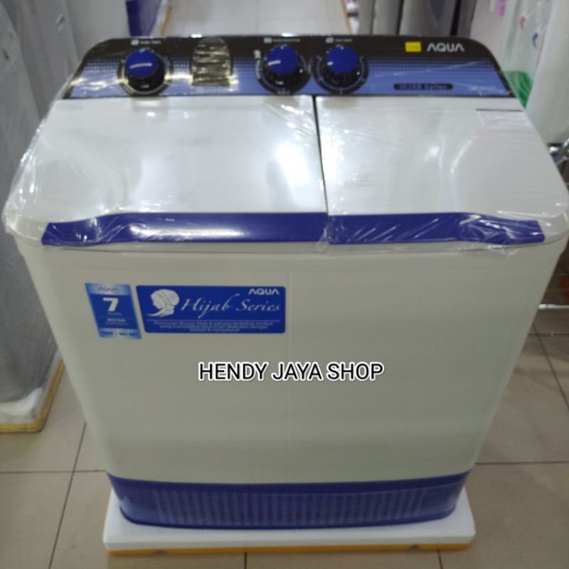 MESIN CUCI AQUA QW-881XT  2 TABUNG HIJAB SERIES