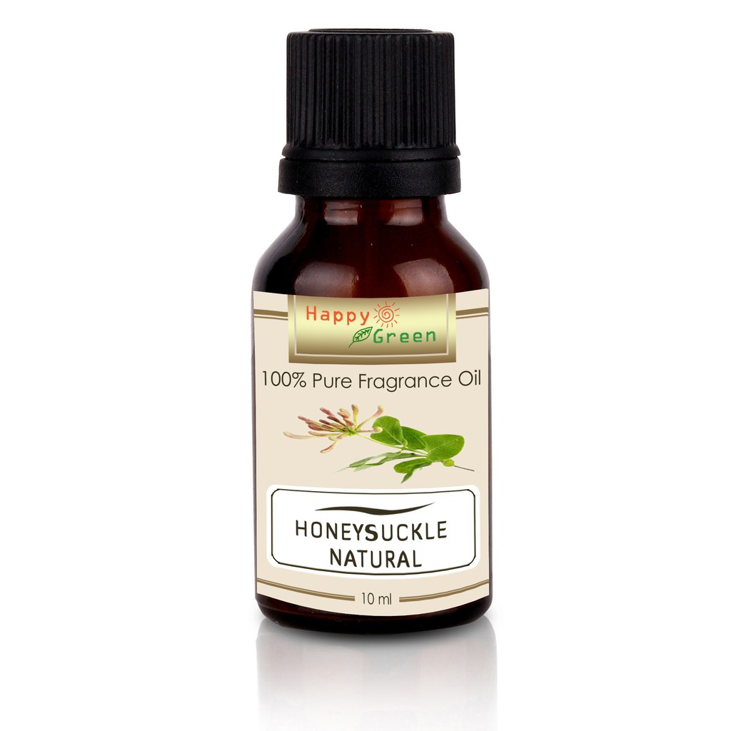 Happy Green Honeysuckle Premium Fragrance Oil NATURAL -  Bunga Kamperfuli