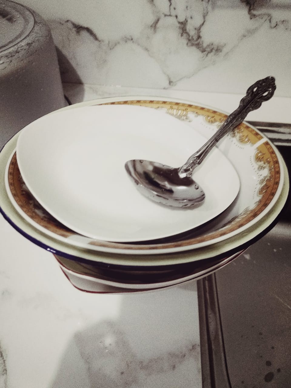 Mangkok Keramik 7 &  8