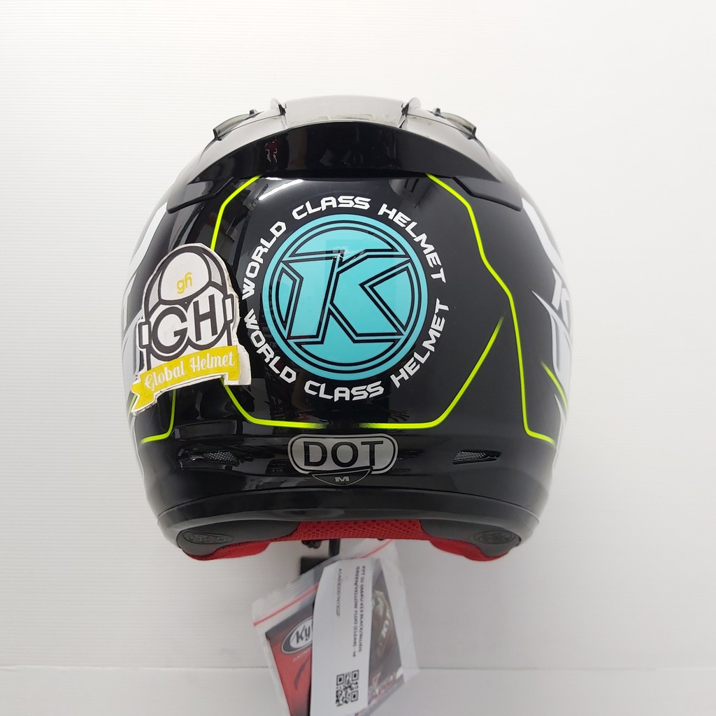 HELM HALF FACE KYT DJ MARU KYT DJMARU MOTIF #13 BLACK BLUEIS