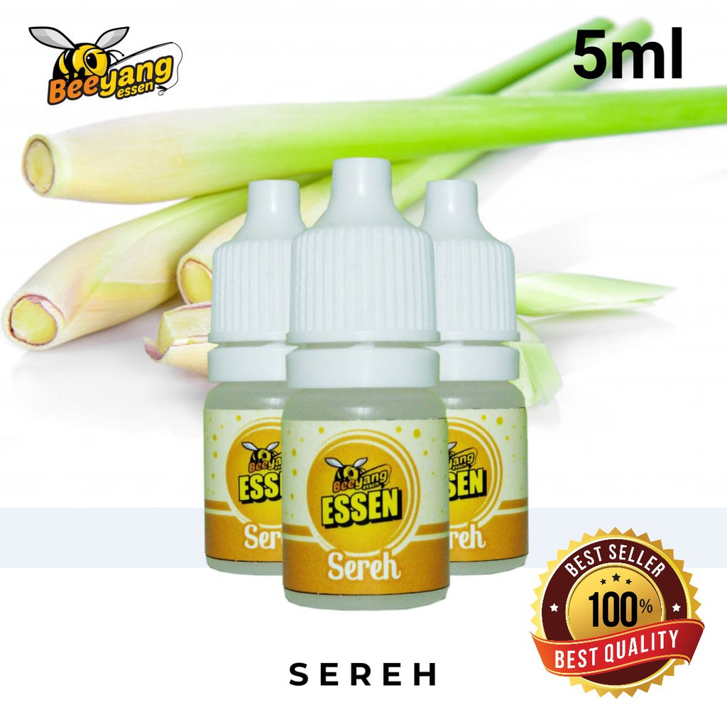 UMPAN PANCING ESSEN IKAN MAS BAWAL LELE PATIN NILA MUJAER - BEEYANG ESSEN AROMA SEREH 5 ML