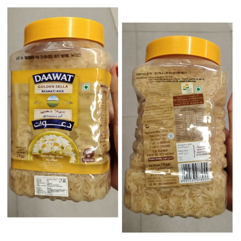

Daawat Golden Basmati Rice 1kg