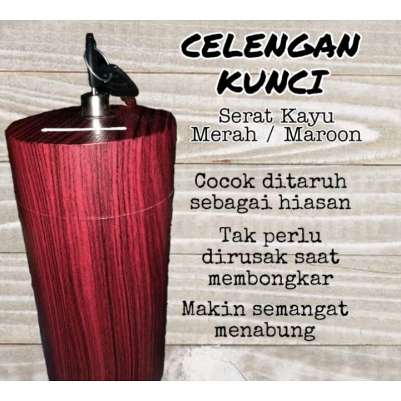 CELENGAN BUKA TUTUP KARAKTER,CELENGAN KUNCI