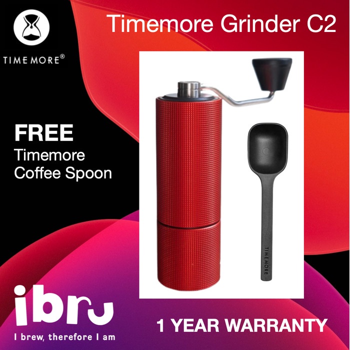 Cindiashope Timemore Chestnut C2 Grinder - Limited Edition Red