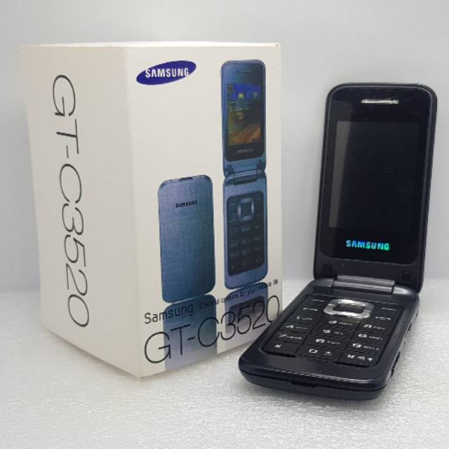 HP Samsung Lipat GT-C3520 "Hitam"