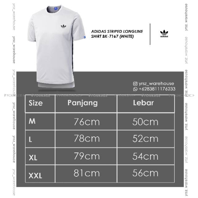 adidas longline shirt