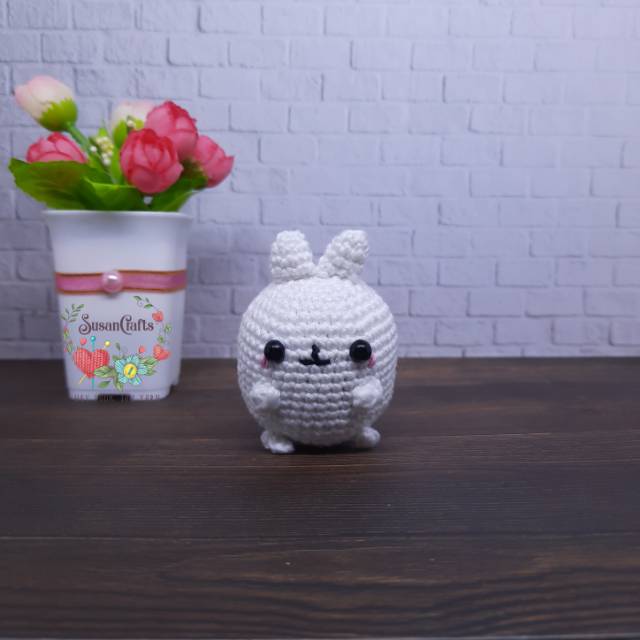 Boneka Rajut Amigurumi Molang