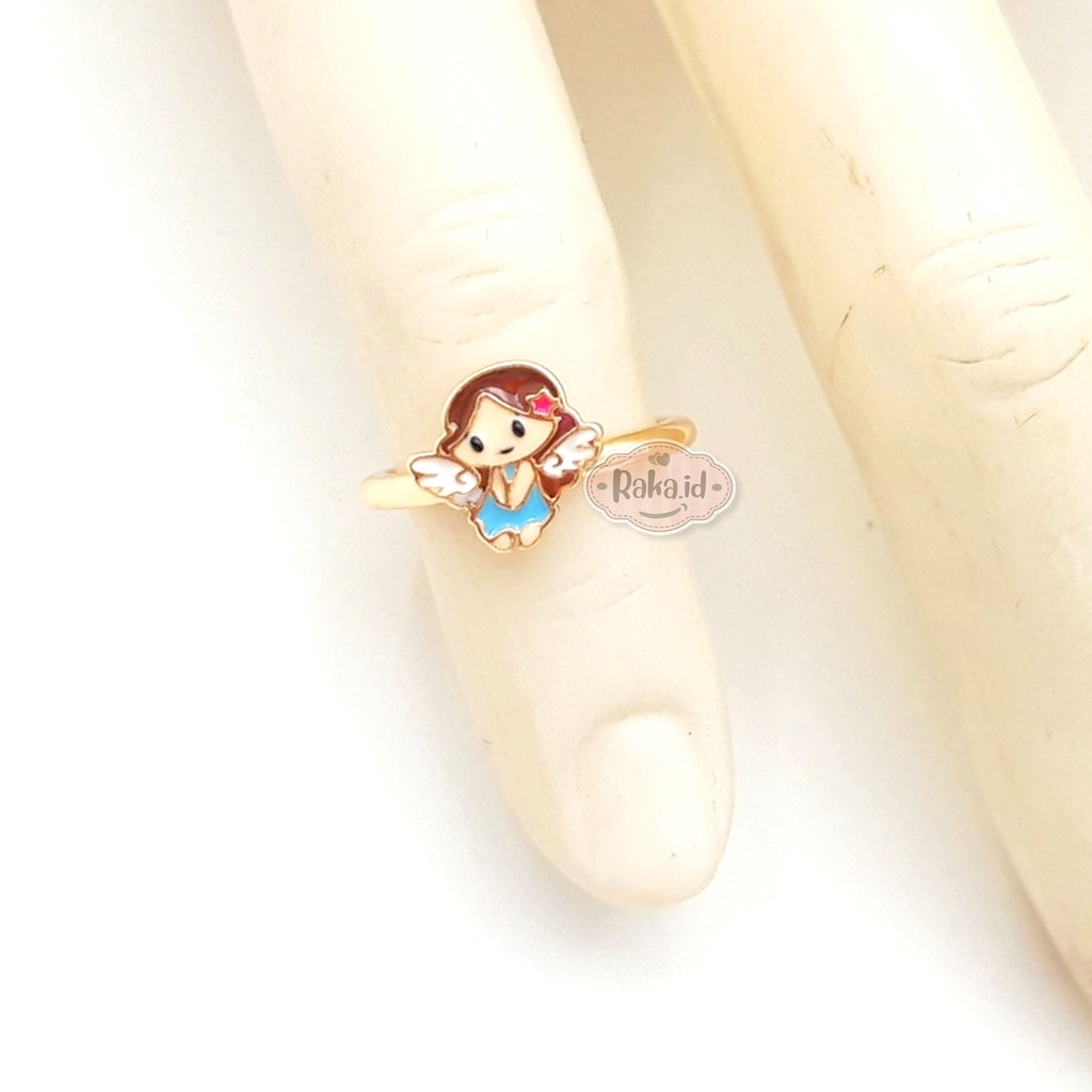 Cincin Anak Motif Angel Mas Gold Perhiasan Cantik Anak  944