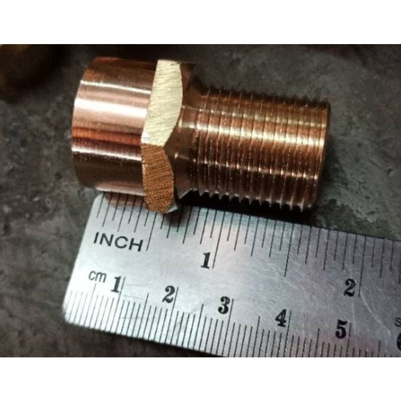 sok drat luar panjang  sok drat luar dalam  sok drat 1/2inch kuningan