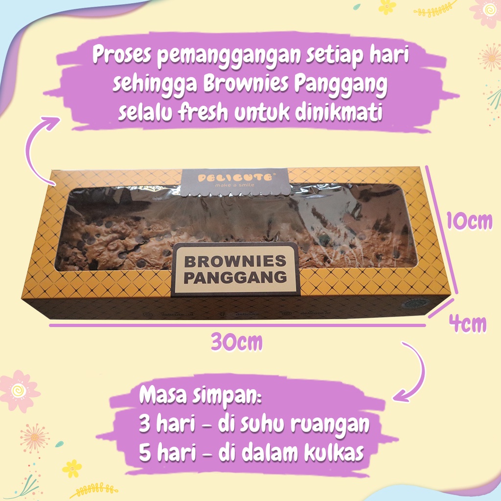 Brownies Panggang Delicute