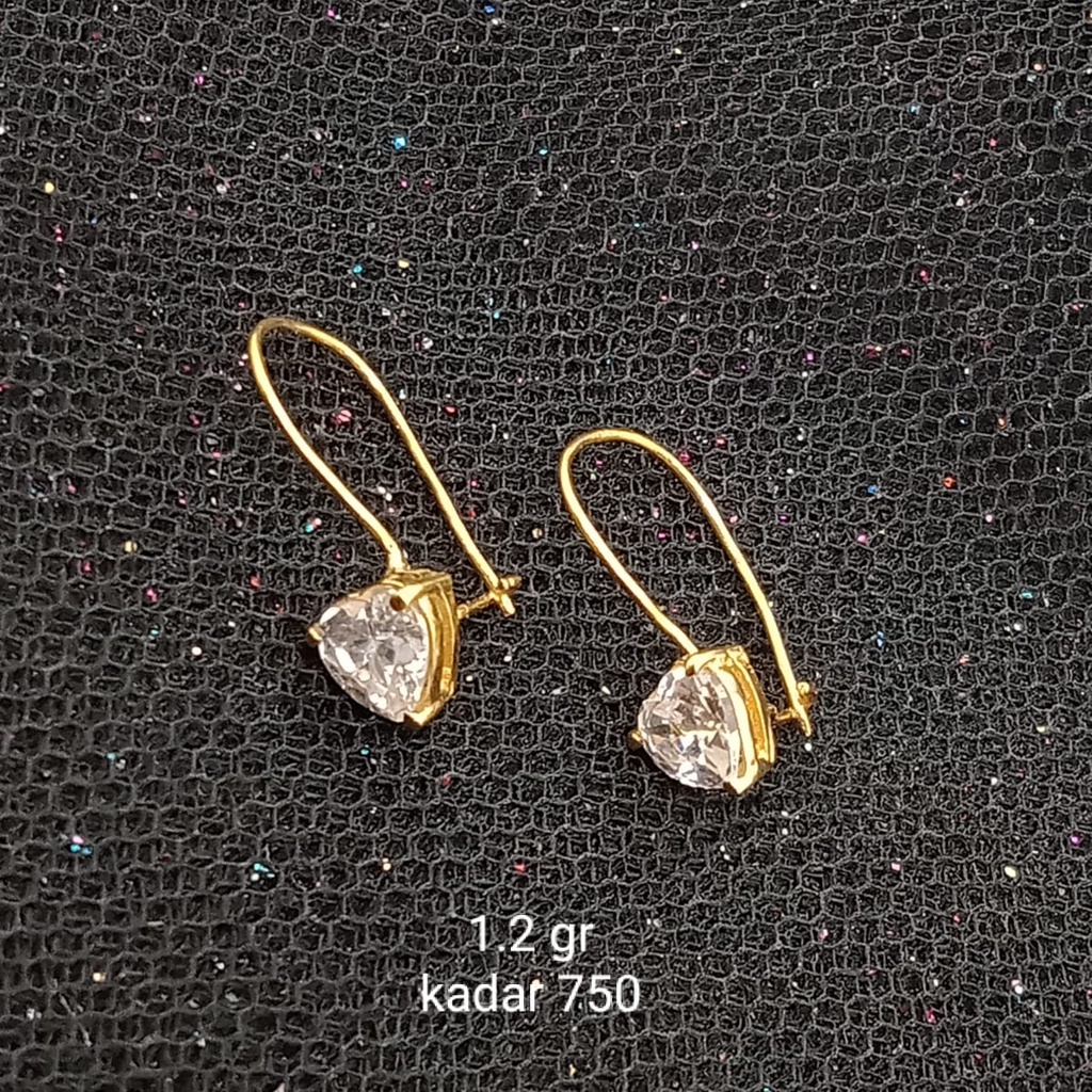 Anting Emas 17K - 1.2 gr Kadar 750 - 983