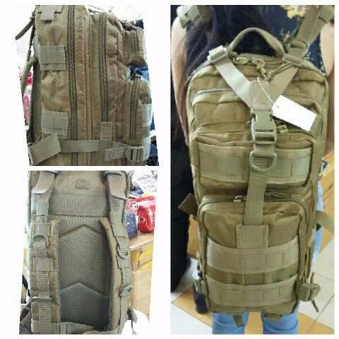 Tas Ransel Army 3P Gurun Military Outdoor Tactical Airsoft