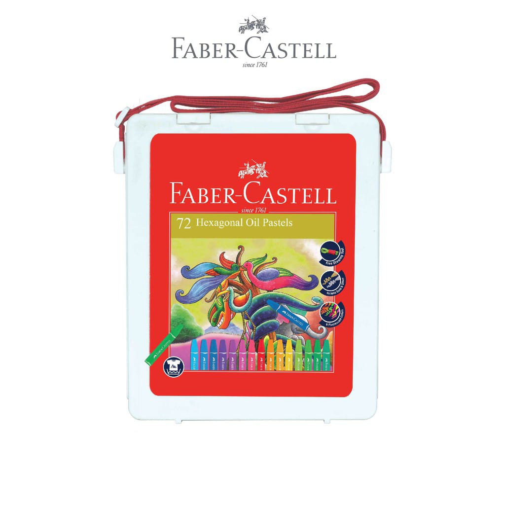 

FABER-CASTELL HEXAGONAL OIL PASTEL SET 72 120172 - 208028730