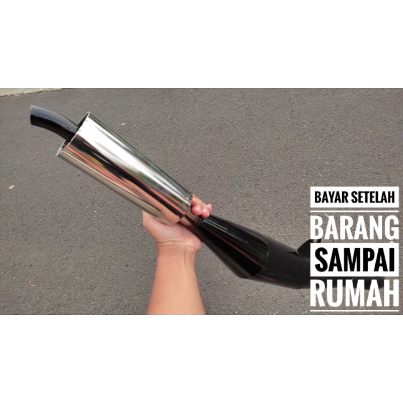 KNALPOT FIZR FORCE ONE STANDAR RACING SUARA GARING