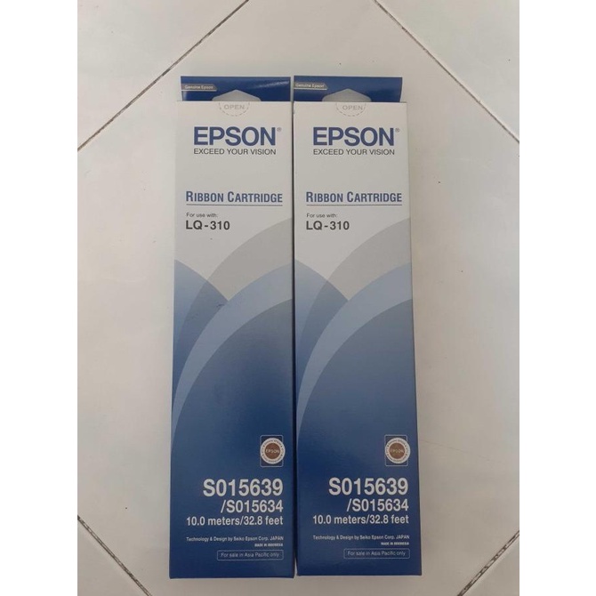 

{{{{}}] PITA PRINTER EPSON RIBBON CARTRIDGE LQ-310 S015639