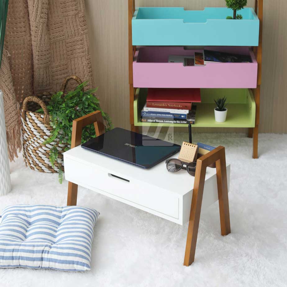 MEJA LAPTOP - MEJA LAPTOP SERBAGUNA - RAK SERBANGUNA - RAK SUSUN MINIMALIS