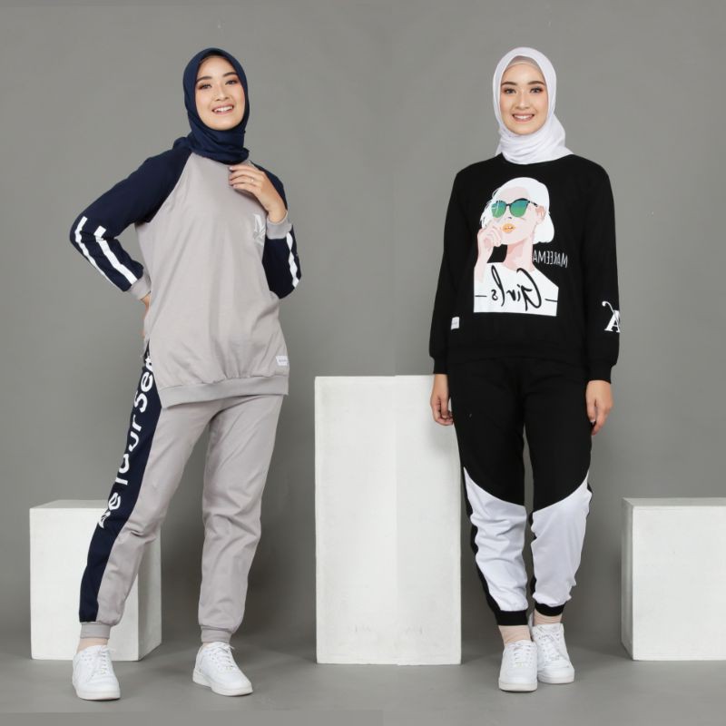 Setelan Olahraga wanita Baju olahraga Wanita Muslim Setelan Olahraga wanita Baju olahraga Wanita Muslim
