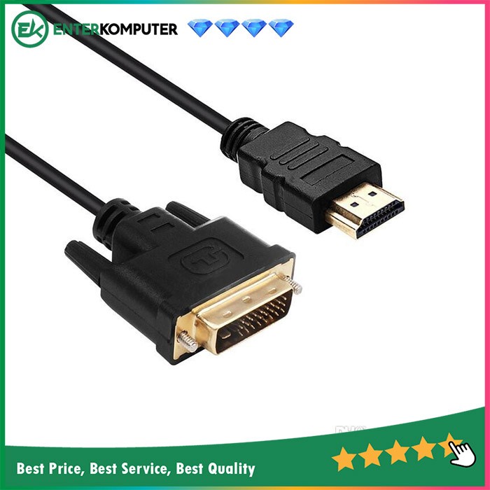 Accessories Kabel HDMI To DVI 1.5 Meter - Standard