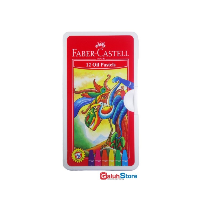 

Produk Terbaru Fabercastell 12 Oil Pastels Art No. 120063O Crayon 12 Warna Putih