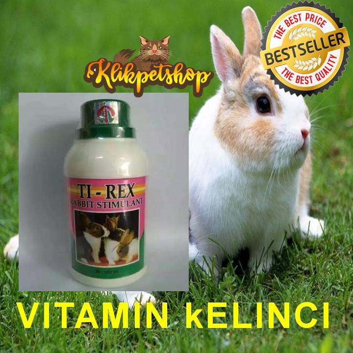 Tirex Ti_rex Vitamin Kelinci Pemacu pertumbuhan dan penggemukan kelinci Ti-Rex Tirex