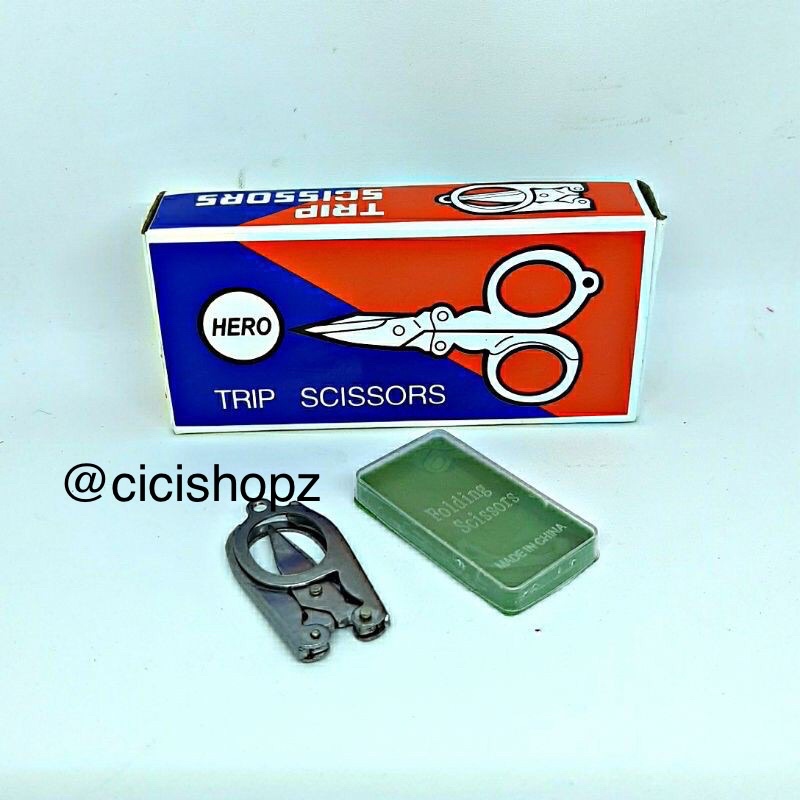 

GUNTING LIPAT BESI HERO TRIP SCISSORS [ 12pcs ]