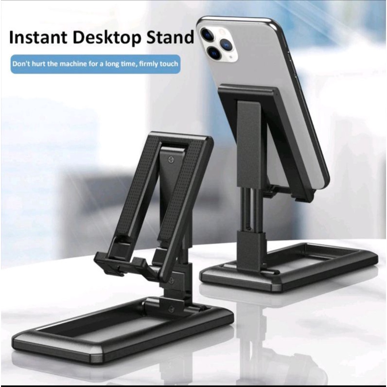 folding desktop phone stand holder hp handphone