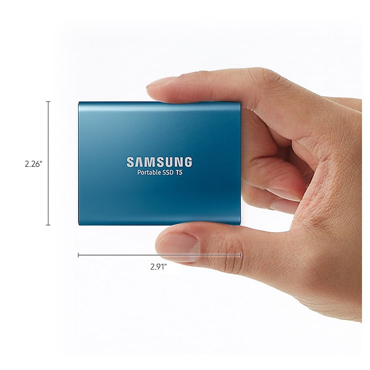 SAMSUNG PORTABLE SSD T5 External 250GB 500GB 1TB 2TB USB 3.1 Gen2 Original