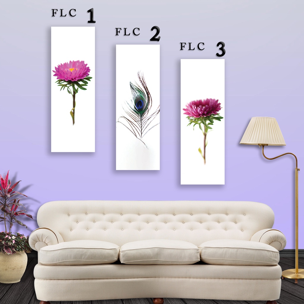 Wall decor - hiasan dinding rumah - Walldecor flawer bunga tanaman murah