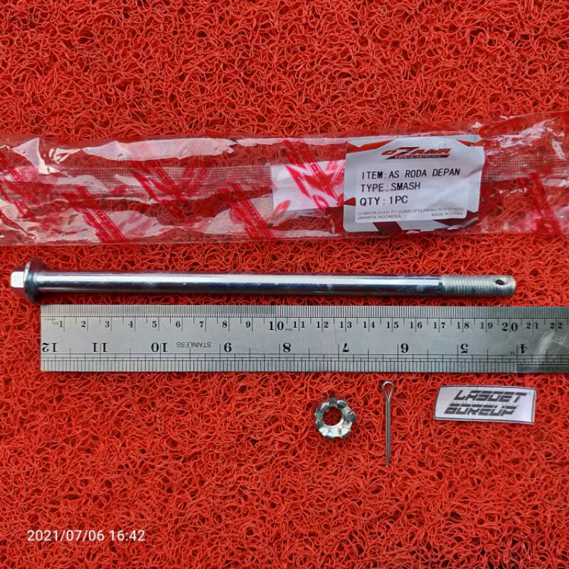 AS RODA VELG DEPAN SET RC80 RC100 RC110 RC 80 100 110 BRAVO CRYSTAL