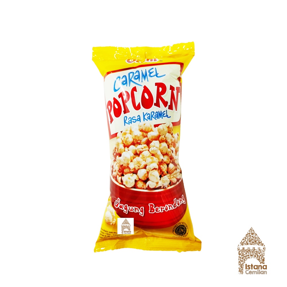 Oishi Popcorn Caramel / Chocolate /. Cheese Jagung Berondong 20 Gram