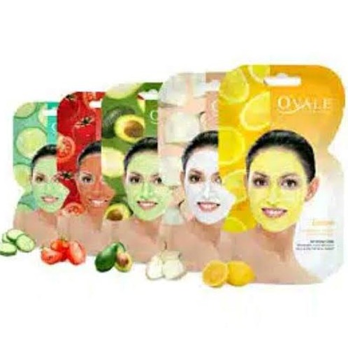 Ovale Facial Mask 15gr // Facial Mask Powder // Face Paper Extra Big