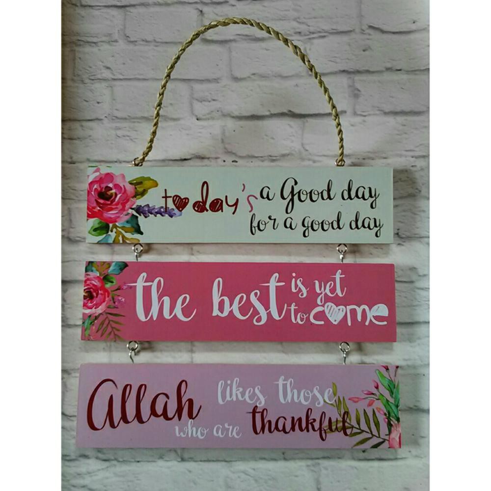 Hiasan Dinding Wall Decor Shabby Chic Gantung Susun 5 Unik Kamar