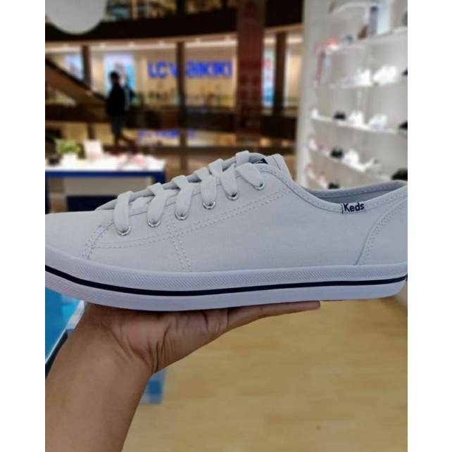 keds kickstart seasonal solid white canvas