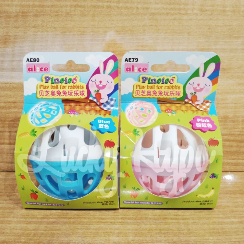 AE79 AE80 Alice PINCICO Play Ball For Rabbits - Mainan Kelinci Bola-1
