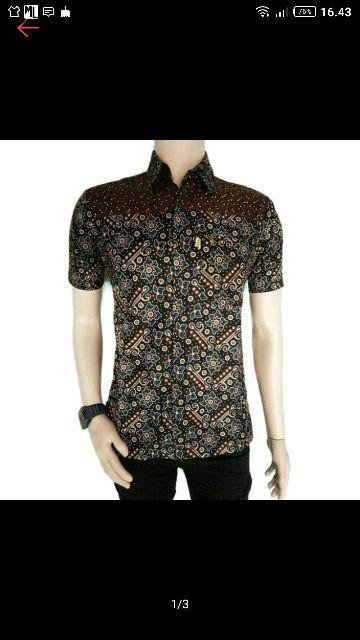 New Arrival Distro Batik Pria Bordir Sogan Hrb026 Batikaf Notoarto Batik Ipnu-ippnu Hem Pria Bel