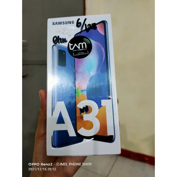 Hp Samsung Galaxy A31 Ram 6/128GB Biru