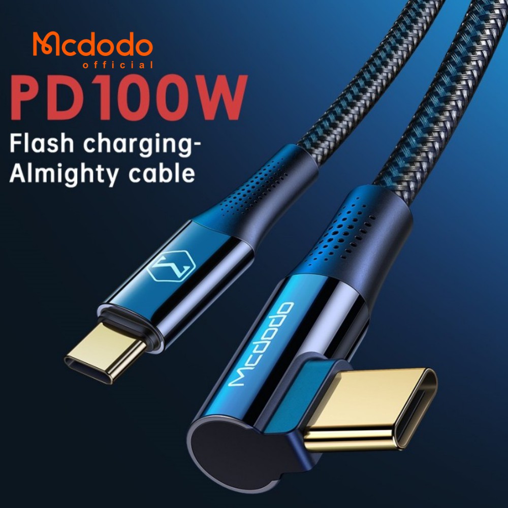 mcdodo kabel data type c to type c 100w pd fast charging 5a   kabel data mcdodo ca 8323 24