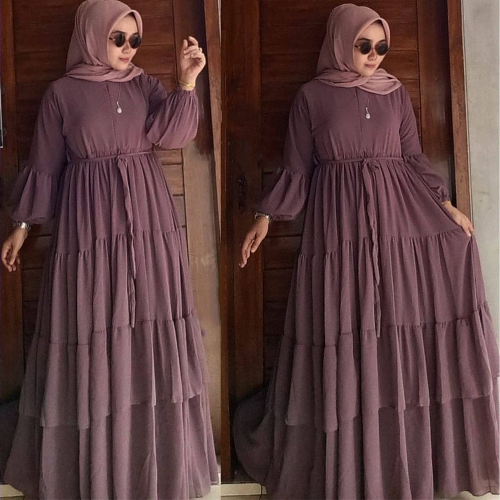 IVANA DRESS / CERUTY / UKURAN BESAR