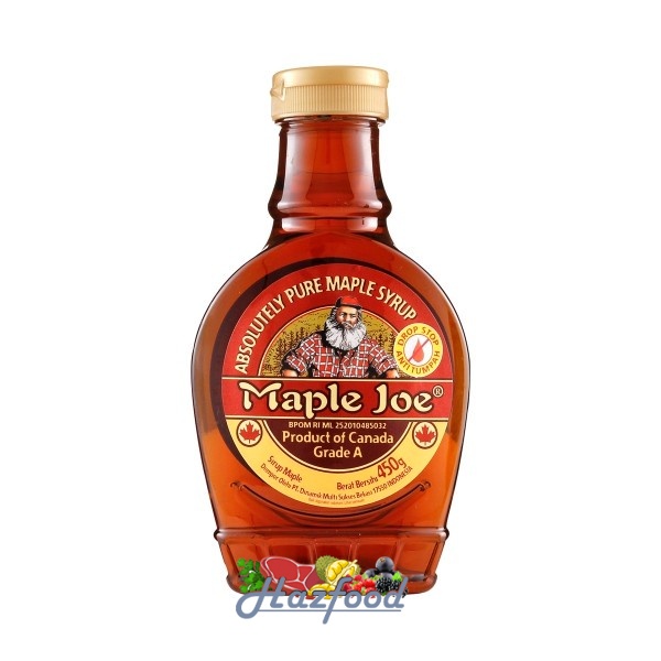 

Sirup Maple / Maple Joe Absolutely Pure Syrup 450 Gram