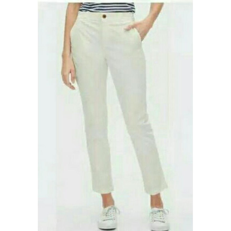 2105 ( Size 00- 10 ) Celana Wanita GAP Khakis In Twill Pants Original Branded