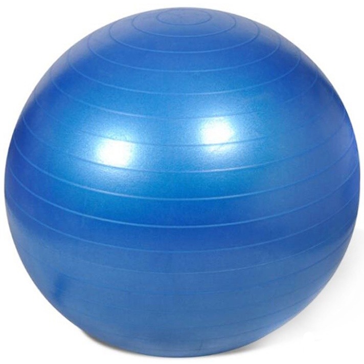 [TOSERBA_EMAK] -  Bola Yoga Pilates Fitness Gym 55CM - Blue