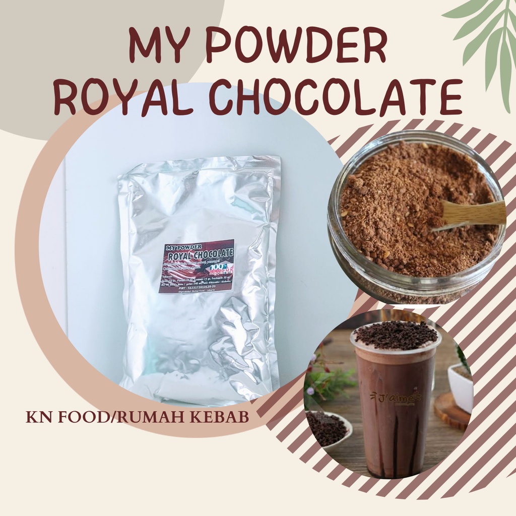 

ROYAL CHOCO Cholatte Powder Drink Bubuk Minuman Enak Rasa Royal Chocolate